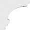 Ekena Millwork Standard Diane Architectural Grade PVC Corbel, 5"W x 10"D x 10"H CORP05X10X10DIA - alternate 3